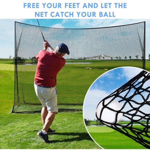 NEW! Amazgolf 15ft x 20ft Golf Practice Net! Great for Garage Golf Hitting Bay! - Picture 5 of 7